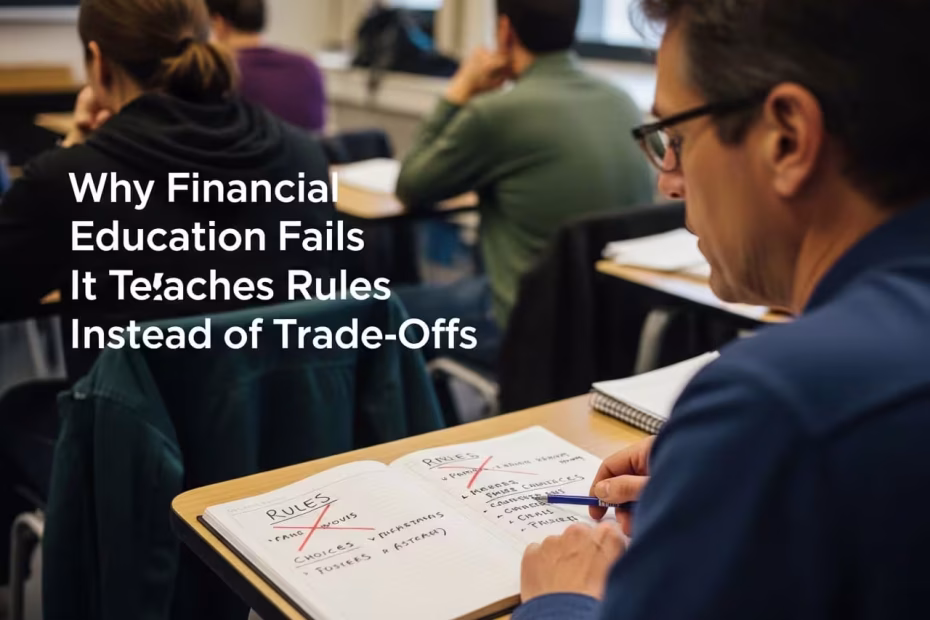 financial education trade-offs